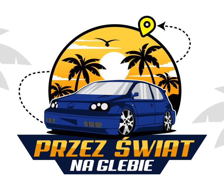 Przez swiat na glebie Logo