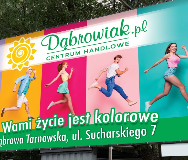 Reklama Zewnetrzna _ baner billboard Dabrowiak