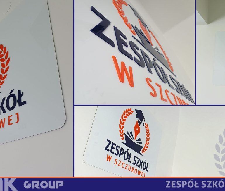 Szkola tablica z pleksi